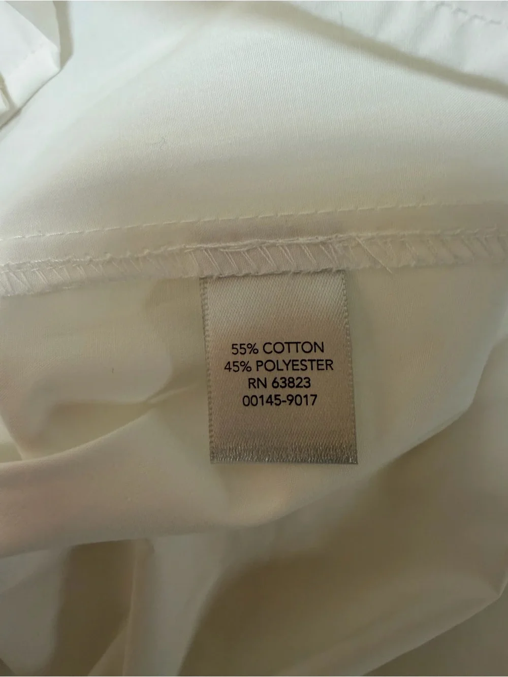 4/$20 Christopher & Banks White 3/4 Sleeve Button Shirt